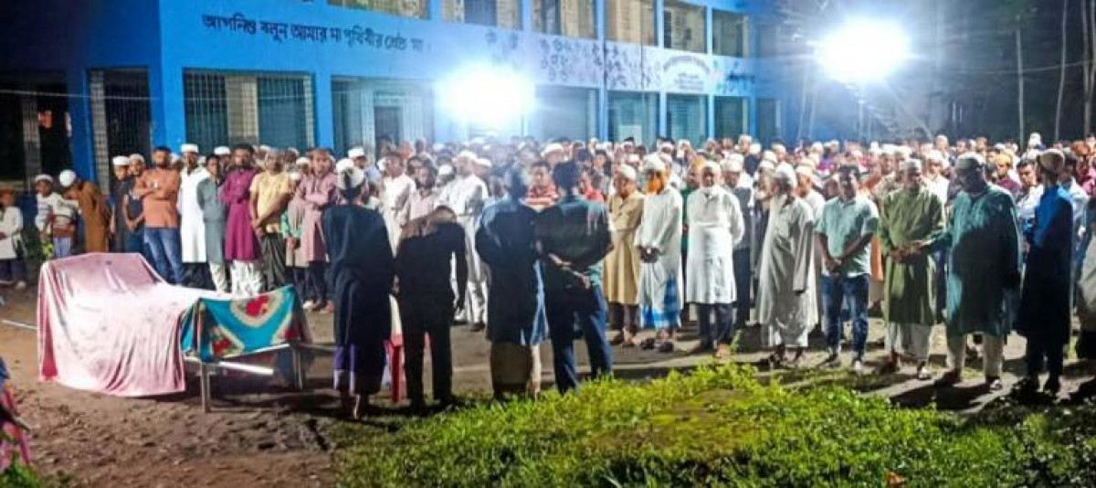 ভোলায় সাংবাদিক এইচএম নাহিদের মায়ের ইন্তেকাল